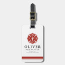 Recherche de croix bagages étiquettes Sapeur pompier