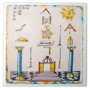 Recherche de maçonnique carreaux Bleu