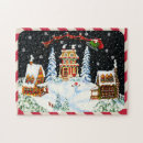 Recherche de renne puzzles Flocons de neige