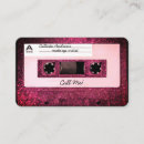 Recherche de cassette cartes visite Rétro vintage