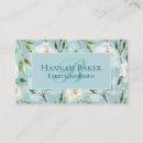 Recherche de dentelle florale cartes visite Monogramme