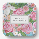 Recherche de original assiettes en papier Boho