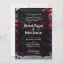 Recherche de de sang mariage invitations Roses rouges