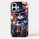 Recherche de de chat de steampunk iphone coques Chapeau haut