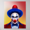 Recherche de clown fou posters Cirque
