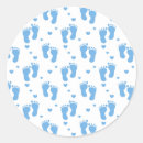 Recherche de pied bébé autocollants Garçon
