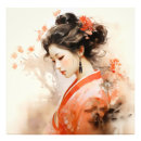 Recherche de le geisha posters Fille