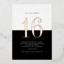 Recherche de rose blanc noir invitations Minimaliste