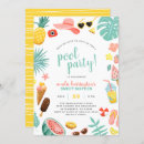 Recherche de pineapple invitations Moderne
