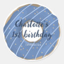 Recherche de donut autocollants Fille anniversaire