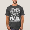 Suche nach klavierspieler tshirts Lustig