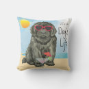Recherche de terre neuve coussins Newfie