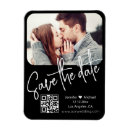 Recherche de save the date mariage magnets Élégant