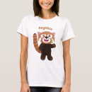 Recherche de pandas rouges tshirts Mignon