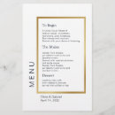 Recherche de cadre mariage menus Formel