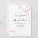 Recherche de bow baby shower fille invitations Arc rose