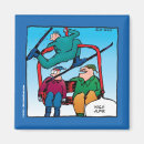 Suche nach skifahren magnete Lustig