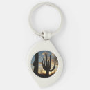 Recherche de saguaro porteclés Coucher de soleil