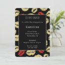 Recherche de red lips invitations Noir