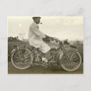 Recherche de moto antique cartes postales Cycliste