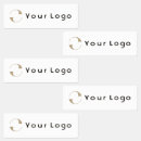 Recherche de logo société autocollants Noir et blanc
