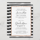 Recherche de glam graduation invitations Rose doré