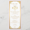 Suche nach menü gatsby hochzeit menükarten Schwarz