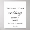 Suche nach romantische hochzeits poster Begrüßungsschild