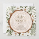 Recherche de bois blanc invitations Baby