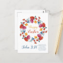 Recherche de pâques chrétiennes cartes invitations Floral