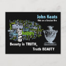 Recherche de john keats cartes postales Poète