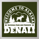 Suche nach denali poster Alaska