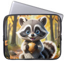 Recherche de ratons laveurs ordinateurs portables protections Créatures des bois
