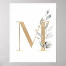 Suche nach letter m poster Elegant