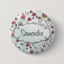 Recherche de un cadre badges Fleur