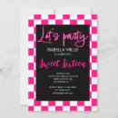 Suche nach schwarzes retro party einladungen Geometrisch