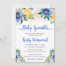Recherche de blue and yellow invitations Floral