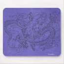 Recherche de dragon bleu tapis souris Dragons