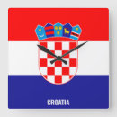 Suche nach kroatien wanduhren Flagge
