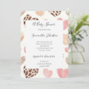 Suche nach rosa leopard einladungen Babydusche