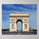 Suche nach der arc de triomphe poster Paris