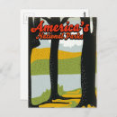 Recherche de parcs nationaux américains cartes postales Vintage