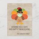 Recherche de dindon cartes postales Action de grâce