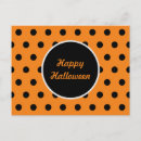 Suche nach orange polka postkarten Halloween