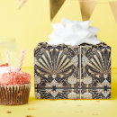 Recherche de diamant noir papier cadeau Noir et or