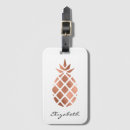 Recherche de ananas bagages étiquettes Tropical