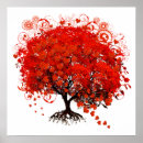 Suche nach herzbaum poster Rot