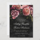 Recherche de moody floral invitations Rose