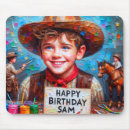 Recherche de cowboy tapis souris Anniversaire