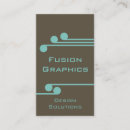 Suche nach türkis und braun visitenkarten Modern